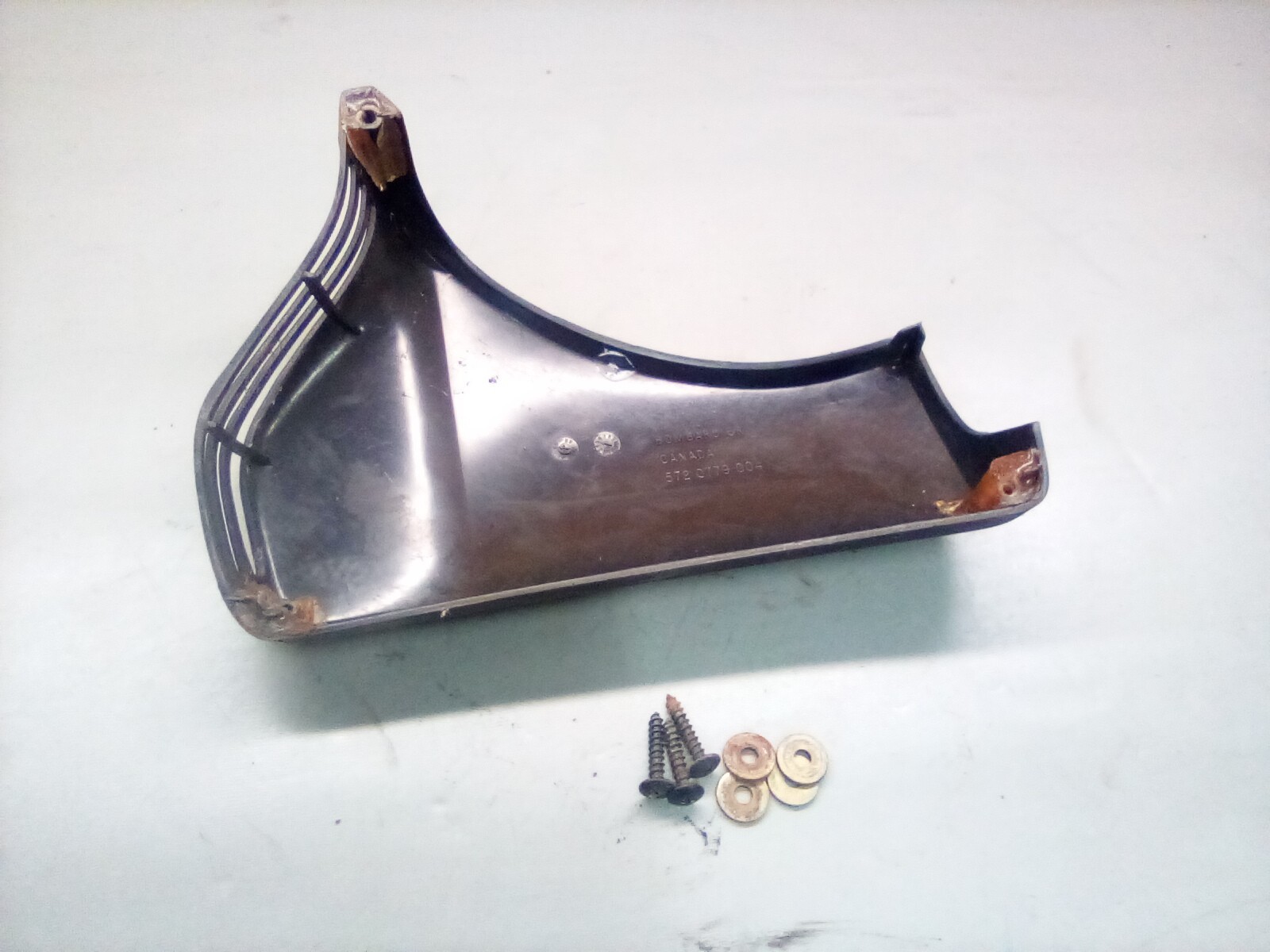 1999 Ski-Doo Formula Z 500 Dash Intake Panel Plastic Bezel Trim Repaired