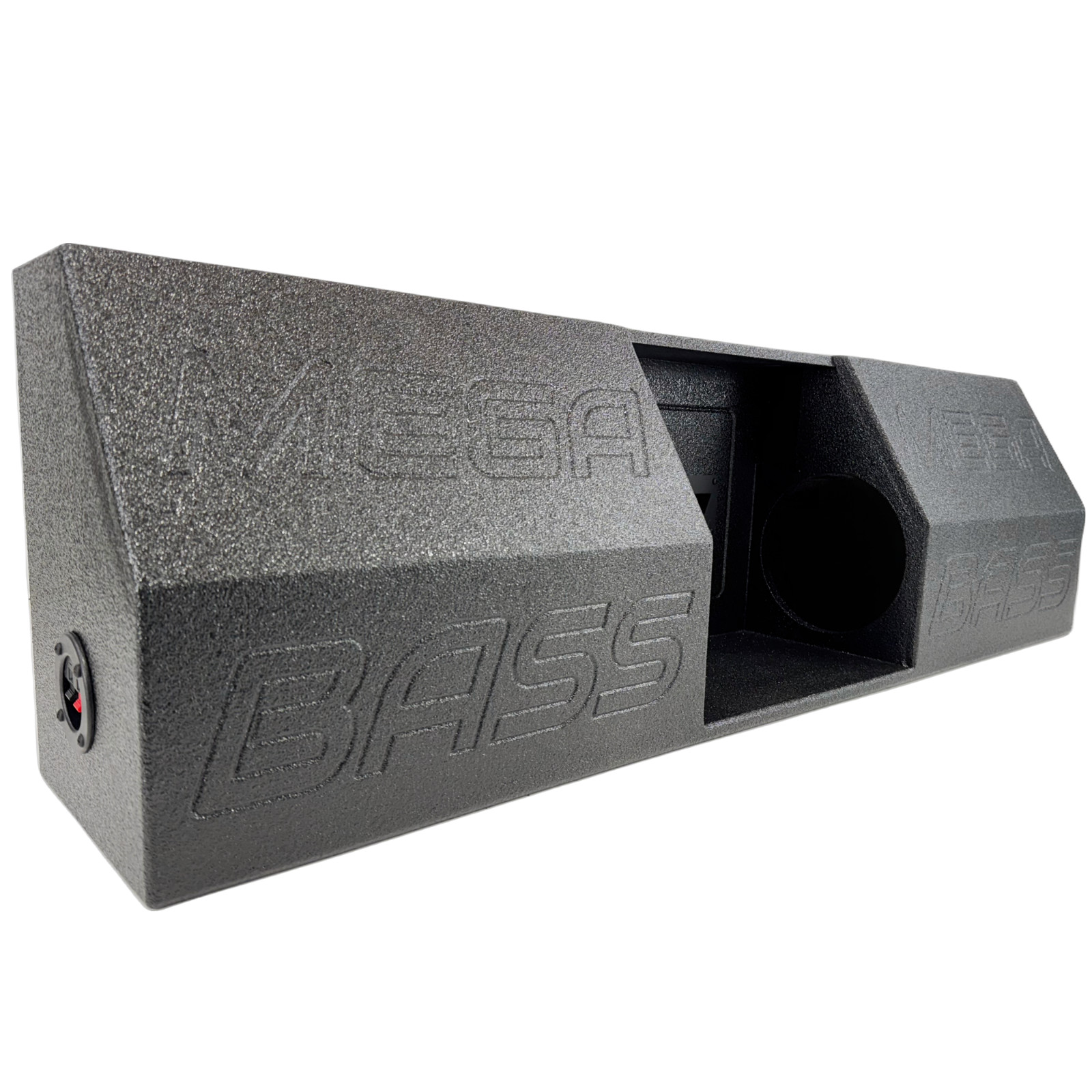 Universal Single Regular Cab Subwoofer Box 2x8” Ford Gm Bolero Style  Mega Bass