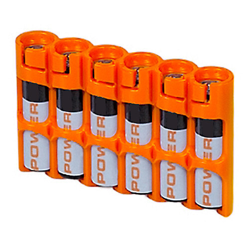 AAA Battery Organizer 6 batteries size (dispenser,storage,case,store,caddy,pack)