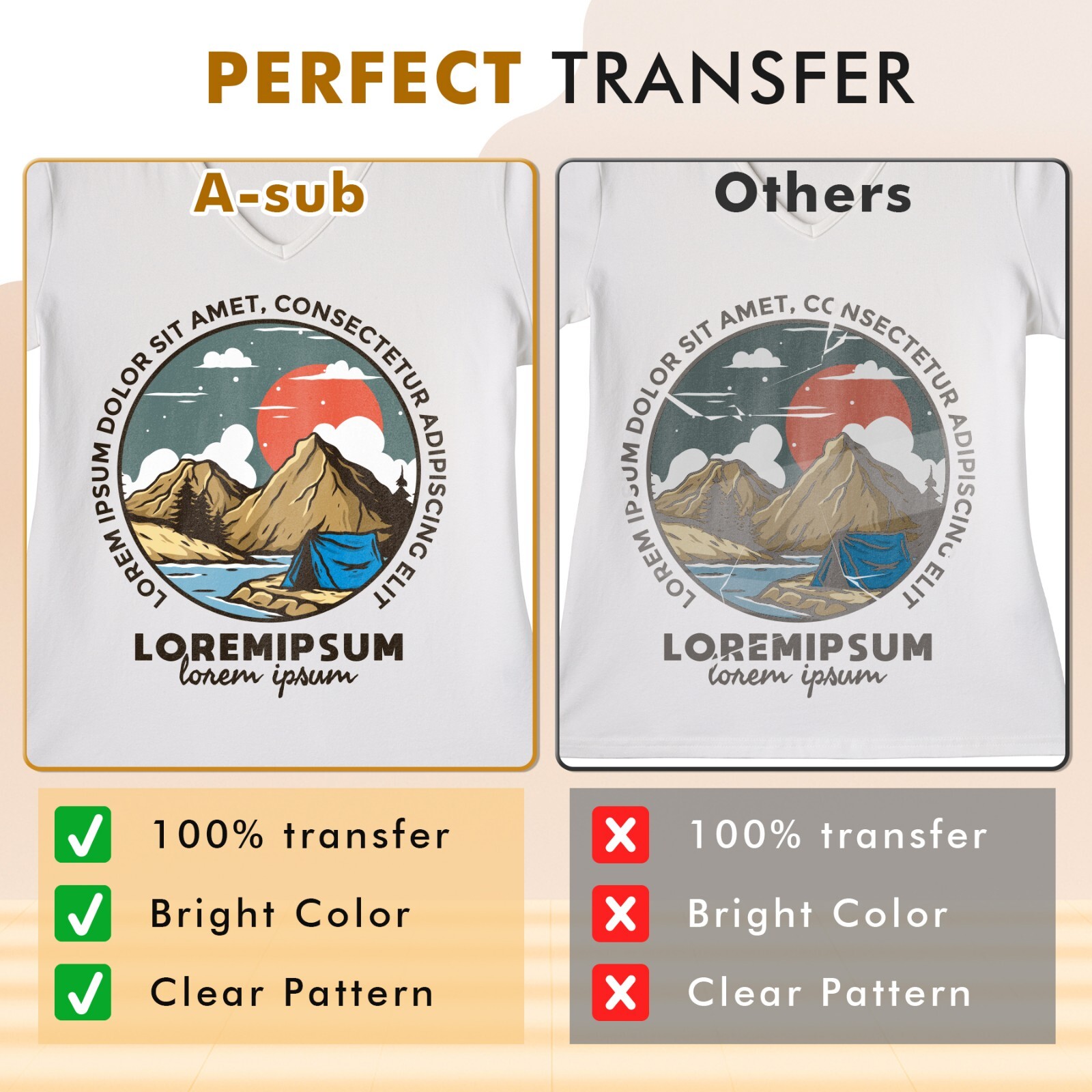 A-SUB DTF Film Roll for Sublimation DTF Transfer Film A3+ 13 inch X 32.8 FT