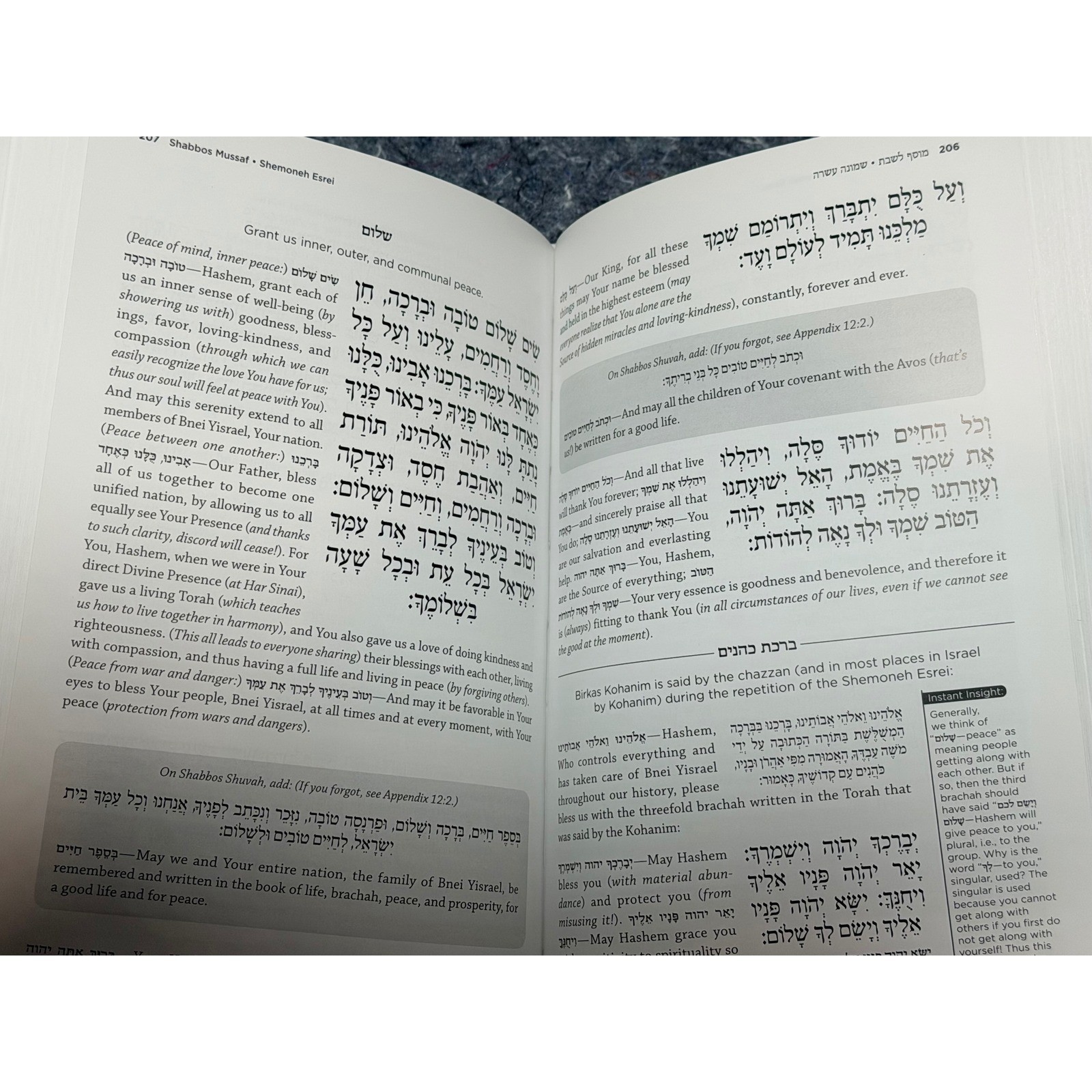 The Feigenbaum Teen Siddur for Shabbos Nusach Ashkenaz Cohen Family Edition Grey