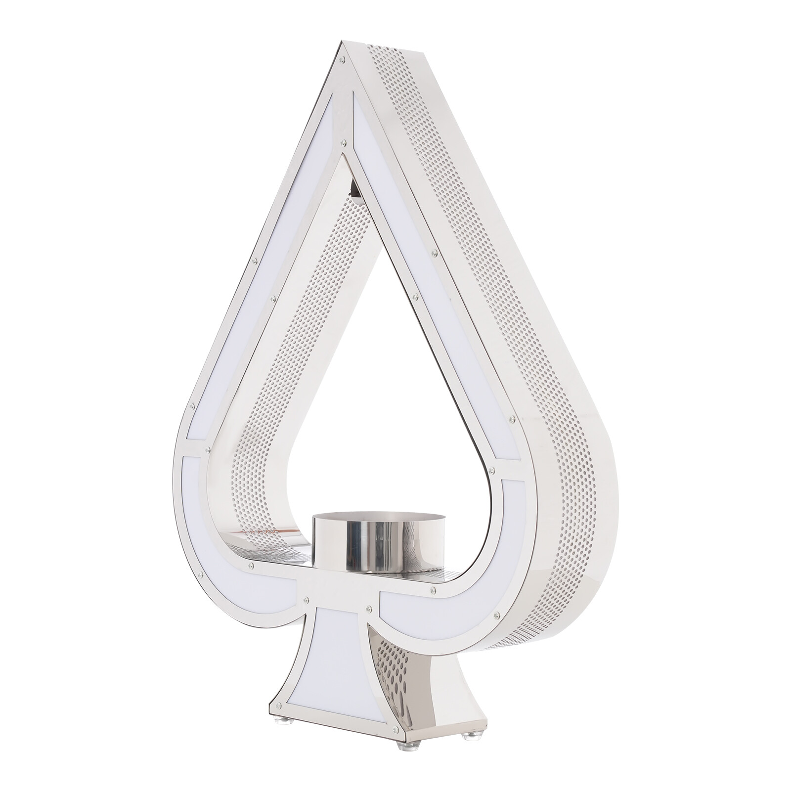 Acrylic Lighted Liquor Bottle Display Shelf Champagne Bottle Display Stand LED