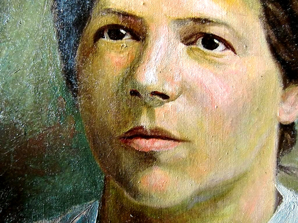 Rosario di FAZIO 1892-1958 Palermo Italy Sicily Portrait Woman #147