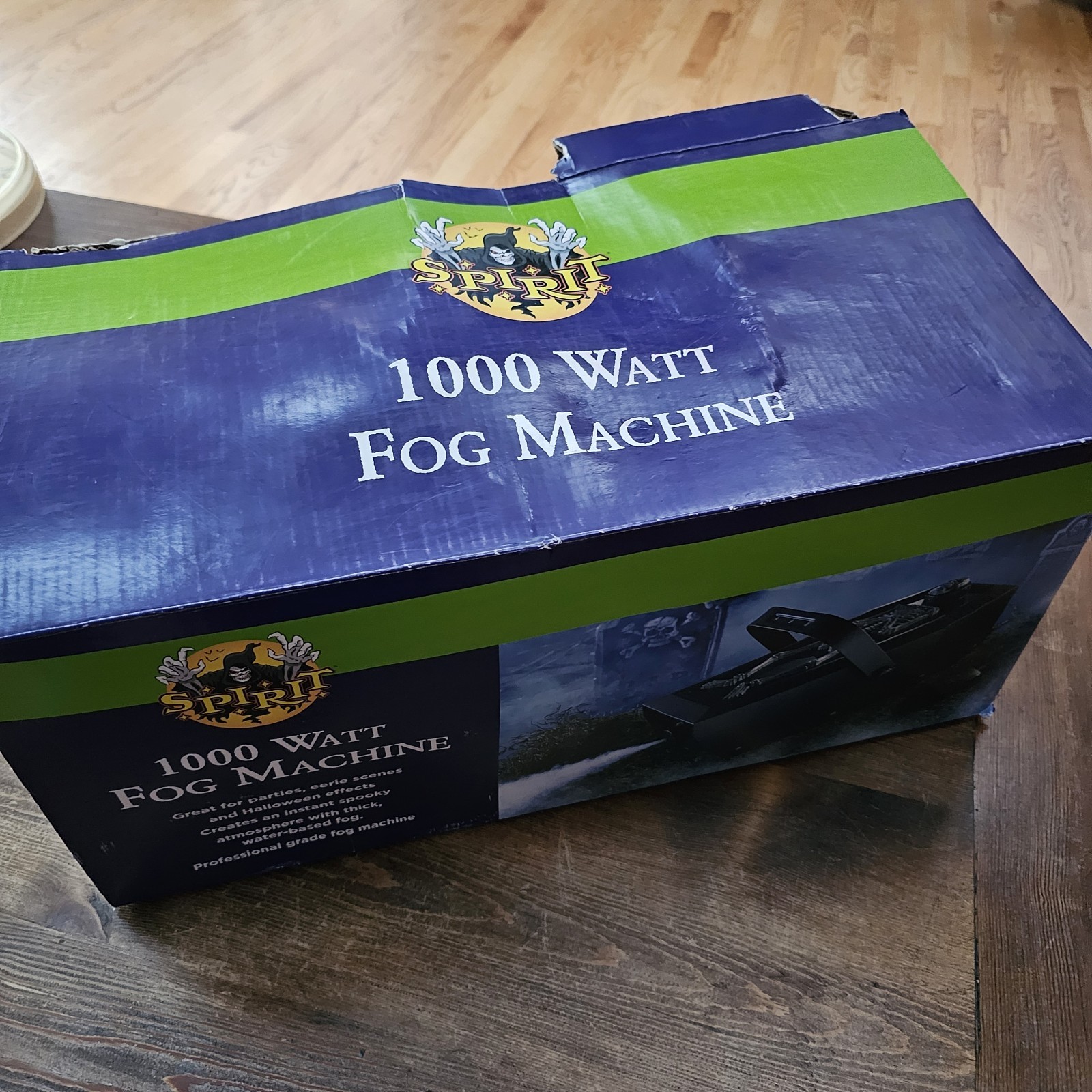 Spirit Halloween 1000 Watt Fog Machine Tested Works