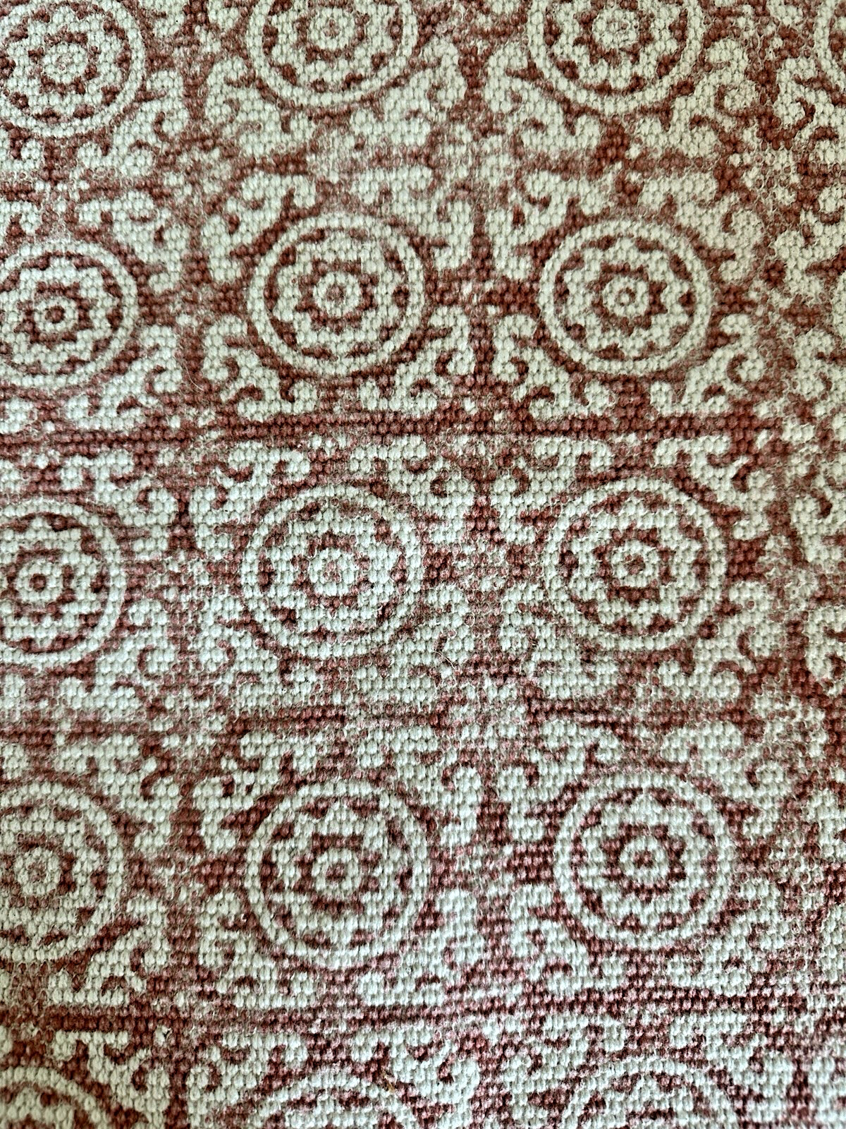 NWOT Pottery Barn Throw Pillow Cover Only Medallion Global 100% Cotton ~Set of 2