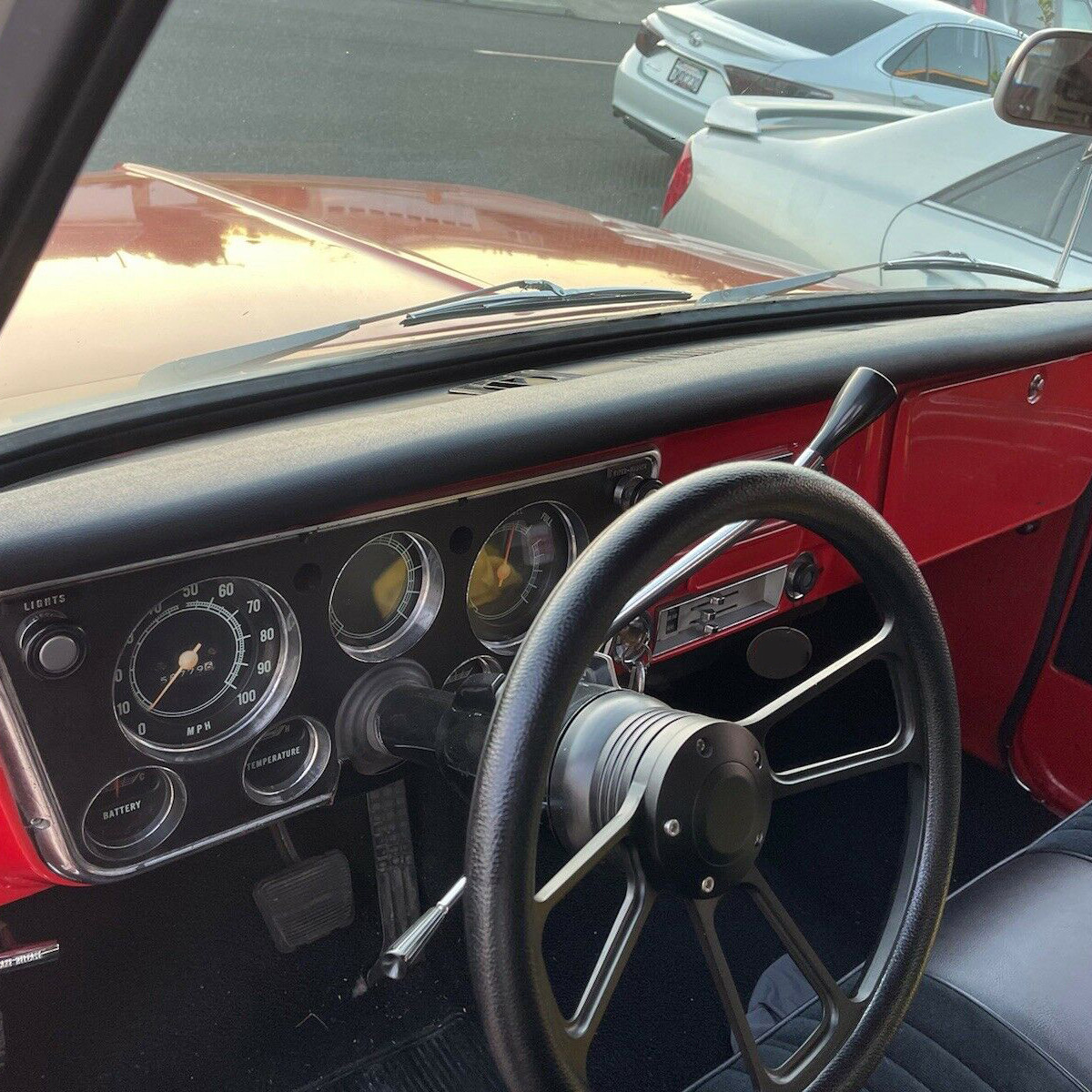 FOR 1967-1972 Chevy / GMC C10 Truck Dash Pad Cover- Black 67 68 69 70 71 72