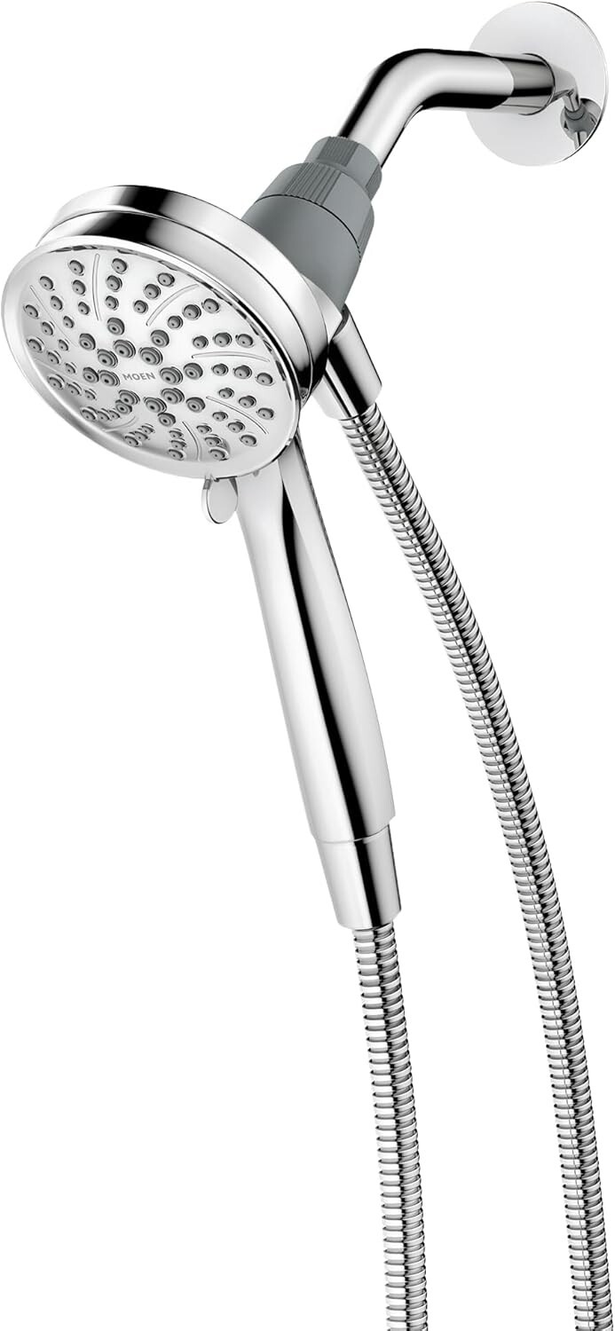 Moen 26000 Attract 6 Function 3.5" Handheld Showerhead w Magnetic System Chrome