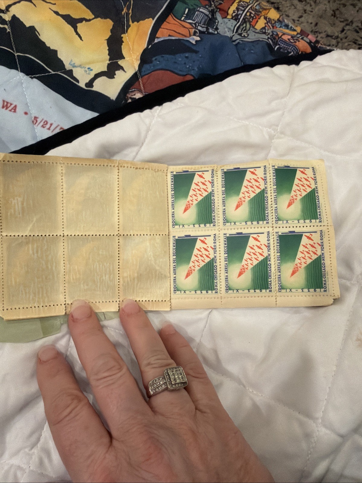 BALBO FLIGHT 1933 THE RARE ORIGINAL COMPLETE BOOKLET