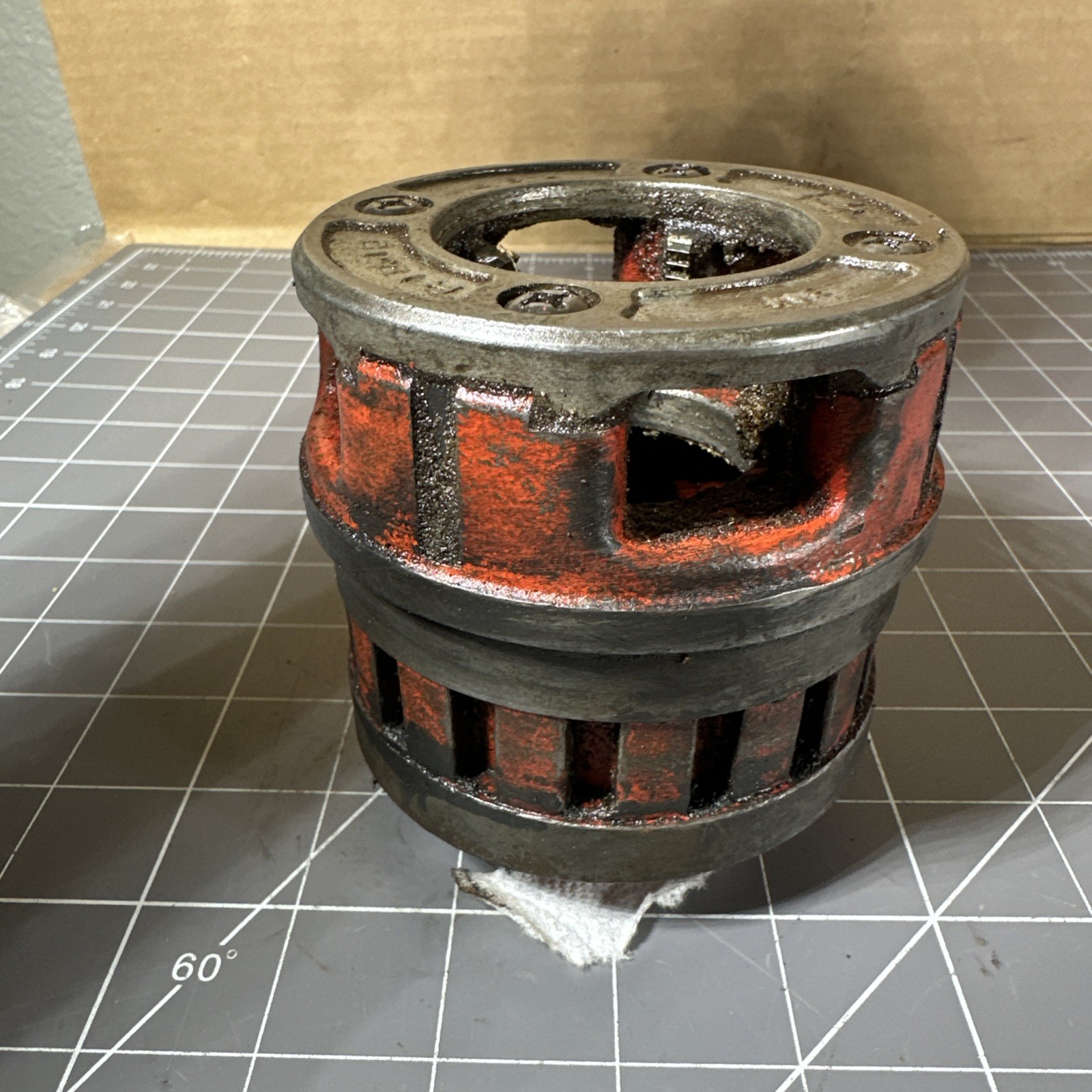 Ridgid 1-1/4" NPT Threading Die Head 12-R Made In USA