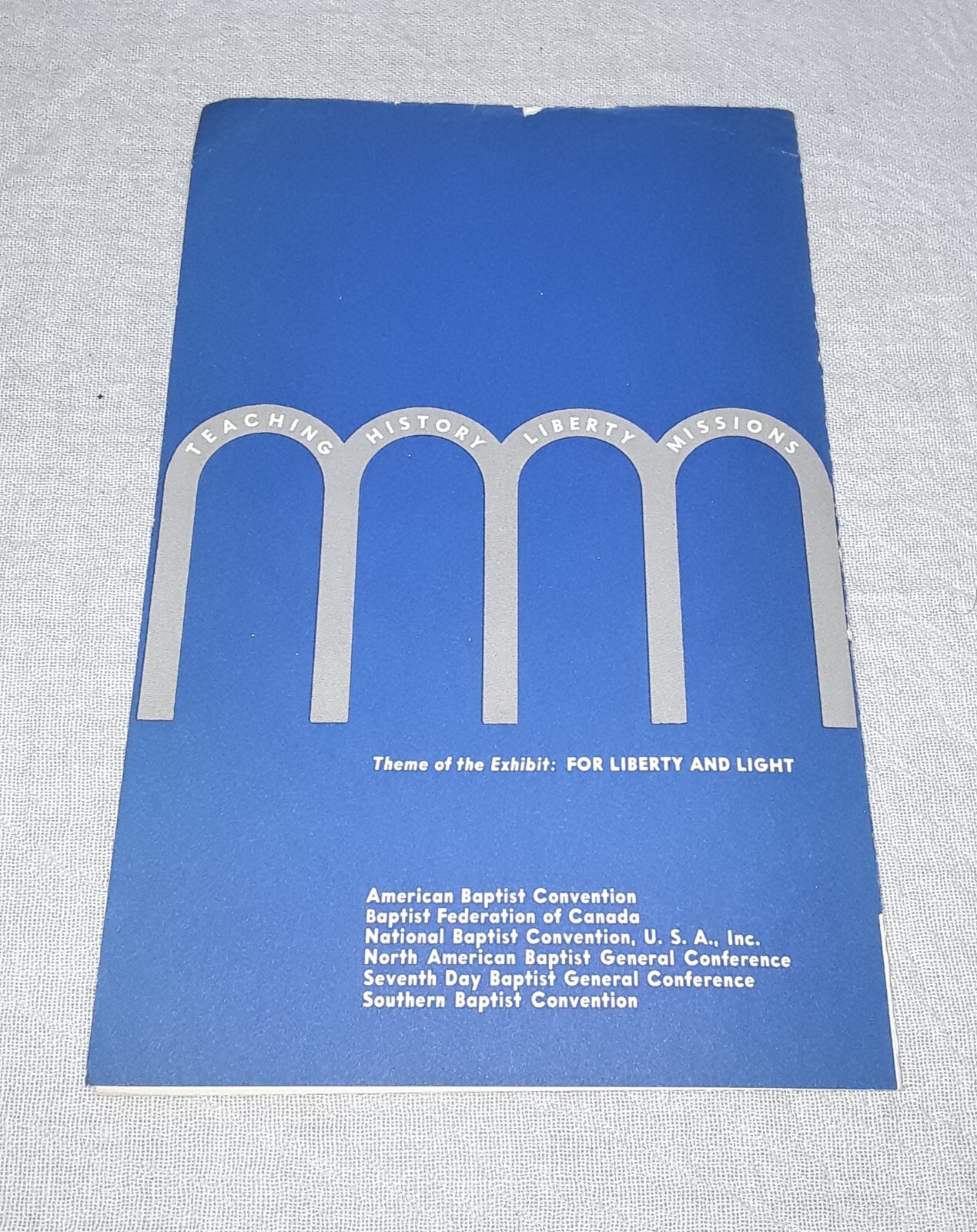 AFRICAN AMERICAN BAPTIST NEW YORK WORLD'S FAIR BROCHURE 1965