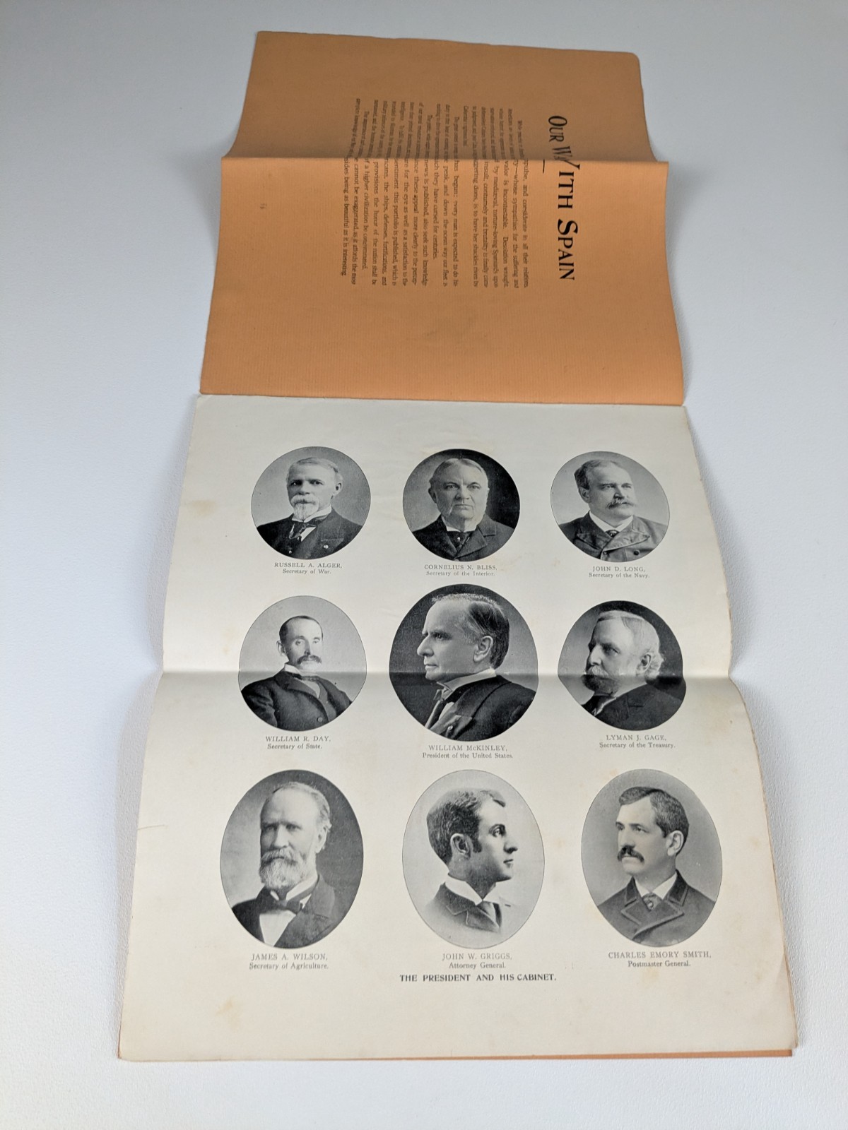 1898 - Uncle Sam's Navy Historical Fine Art Series 12 Booklet - B27