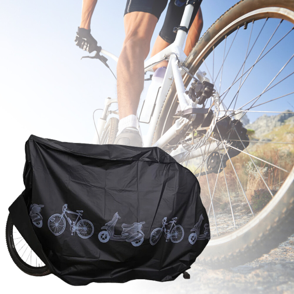 Large Waterproof Bicycle Cover Outdoor Rain Sun Dustproof UV Protector For Bike