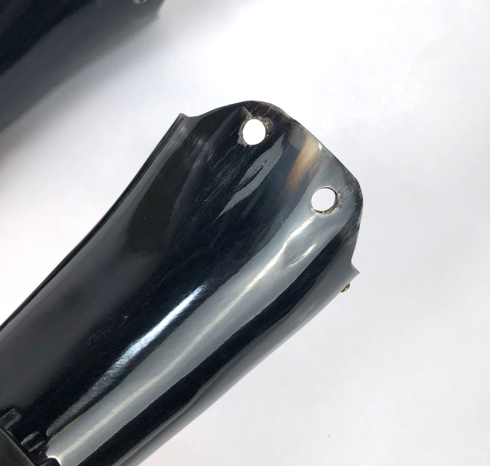 Small Colonial Priming Horn - Black