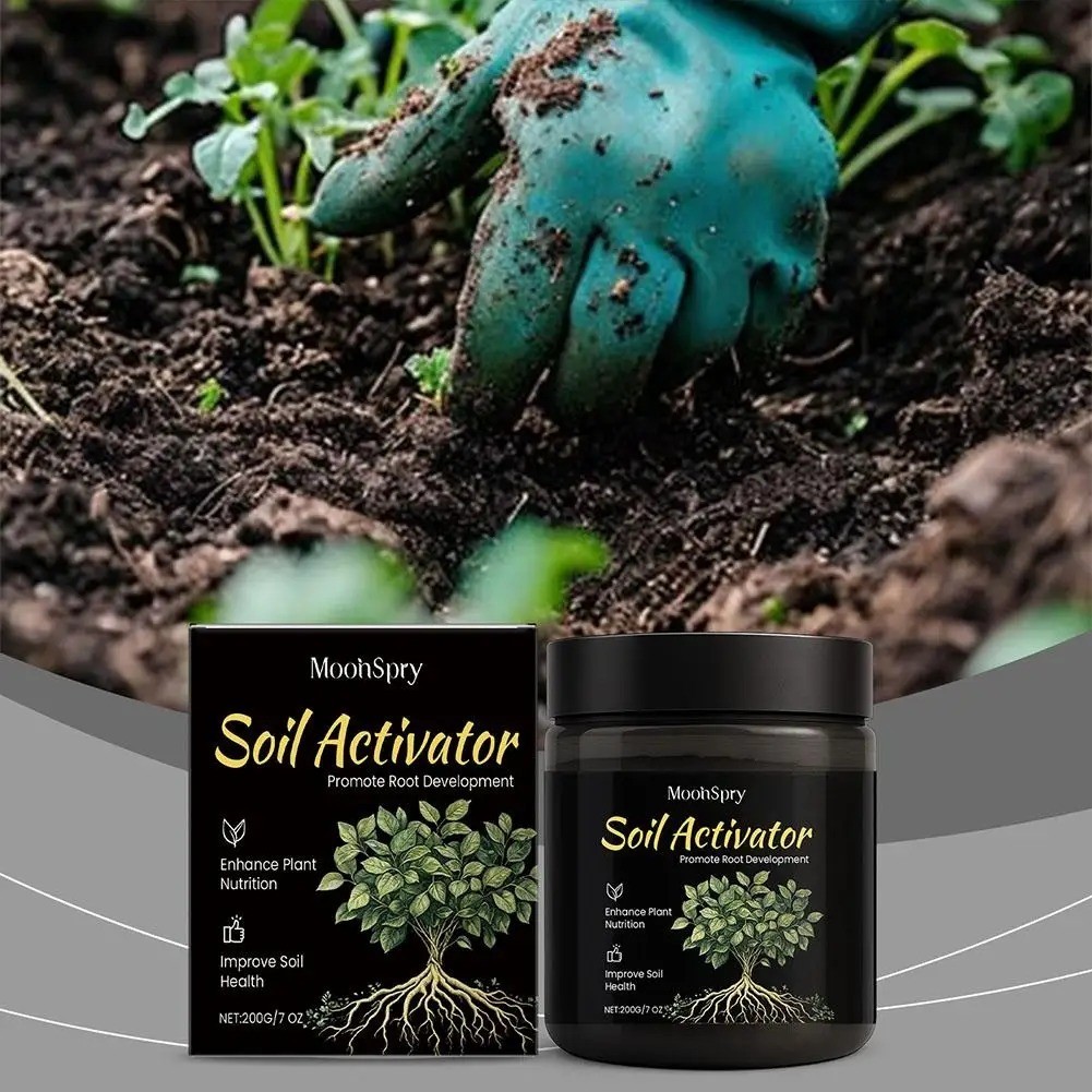 Soil Activator Promotes Root Growth Gentle Safe Plants Soil Amendments