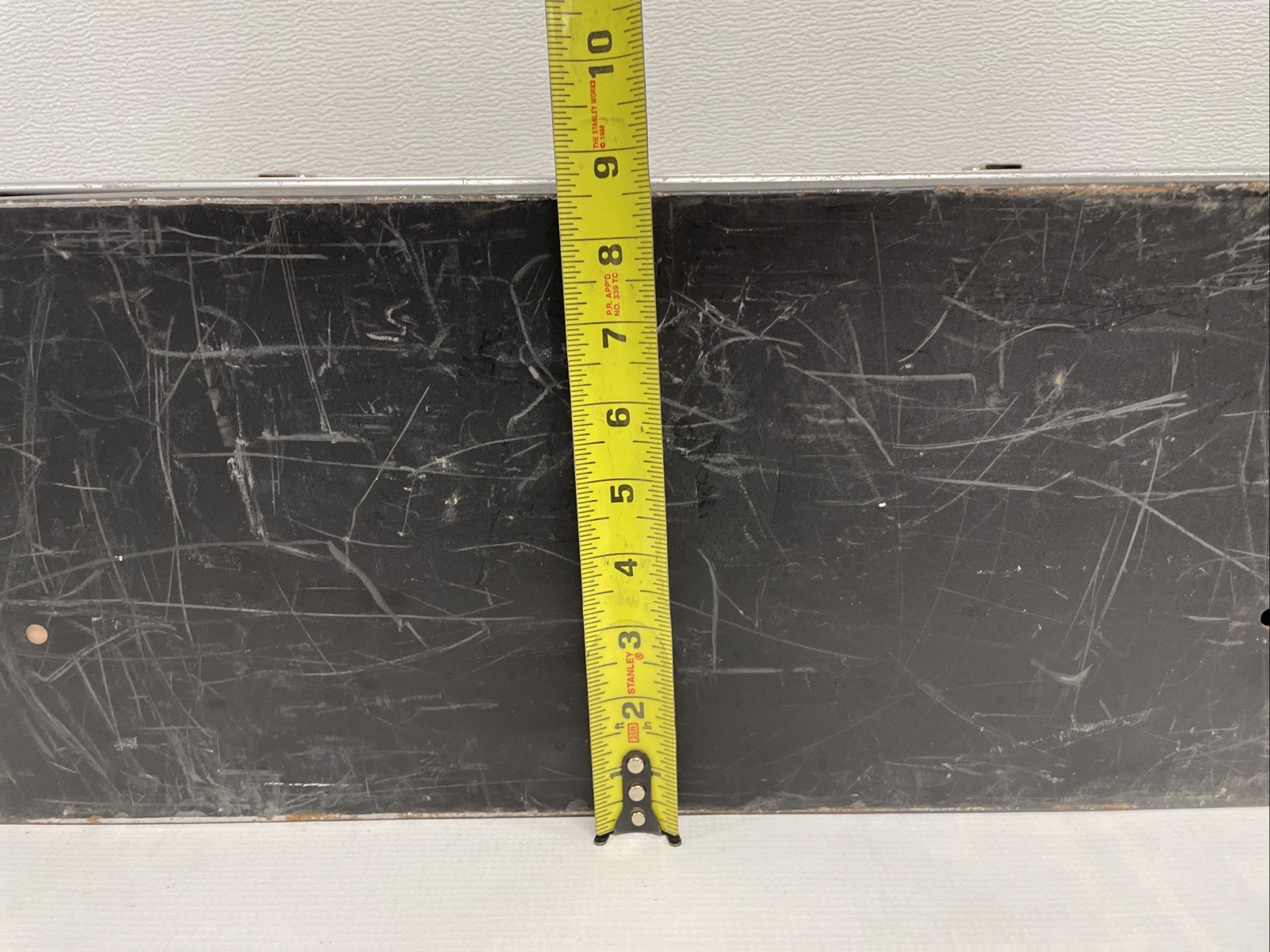 VINTAGE EXCEL 20" STEEL TOOL BOX w/TRAY 3 Drawer Structurally In Good Condition