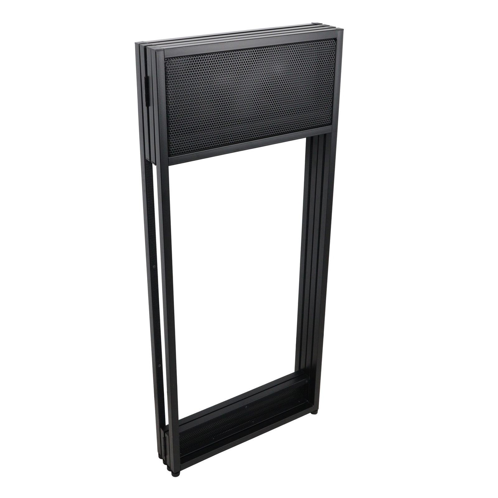 ProX XF-VISTA BL MK2 DJ Facade Table Station White & Black Scrims and Padded Bag