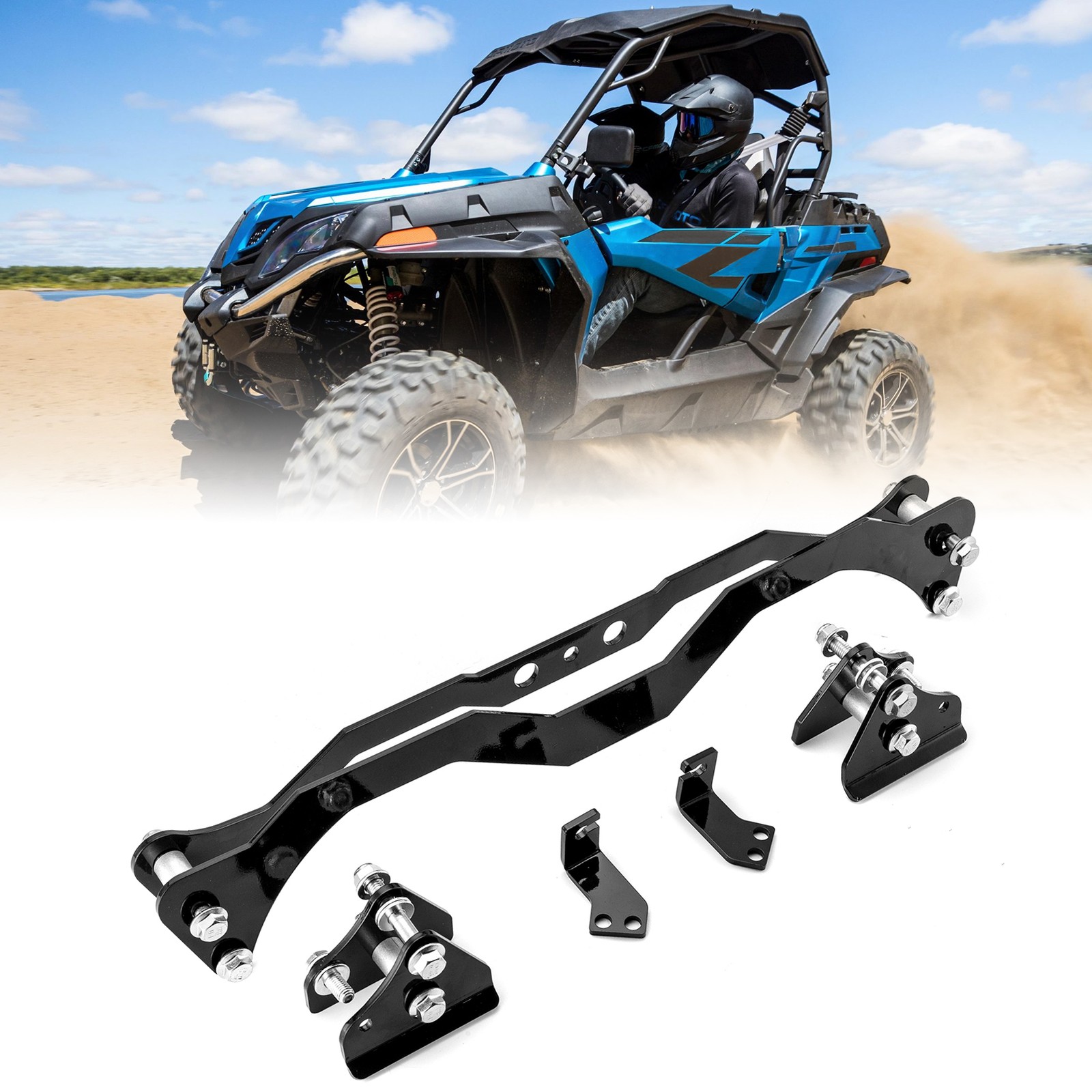 2" Full Suspension Lift Kit For CFMoto 14-23 ZForce 800 EX & 18-21 ZForce 1000