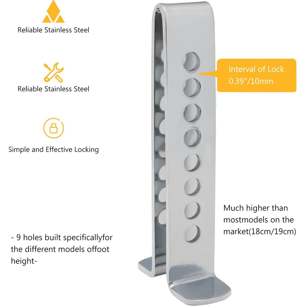 Stainless Steel Brake Pedal Lock Security Car Auto Clutch Lock Anti-theft 3Key