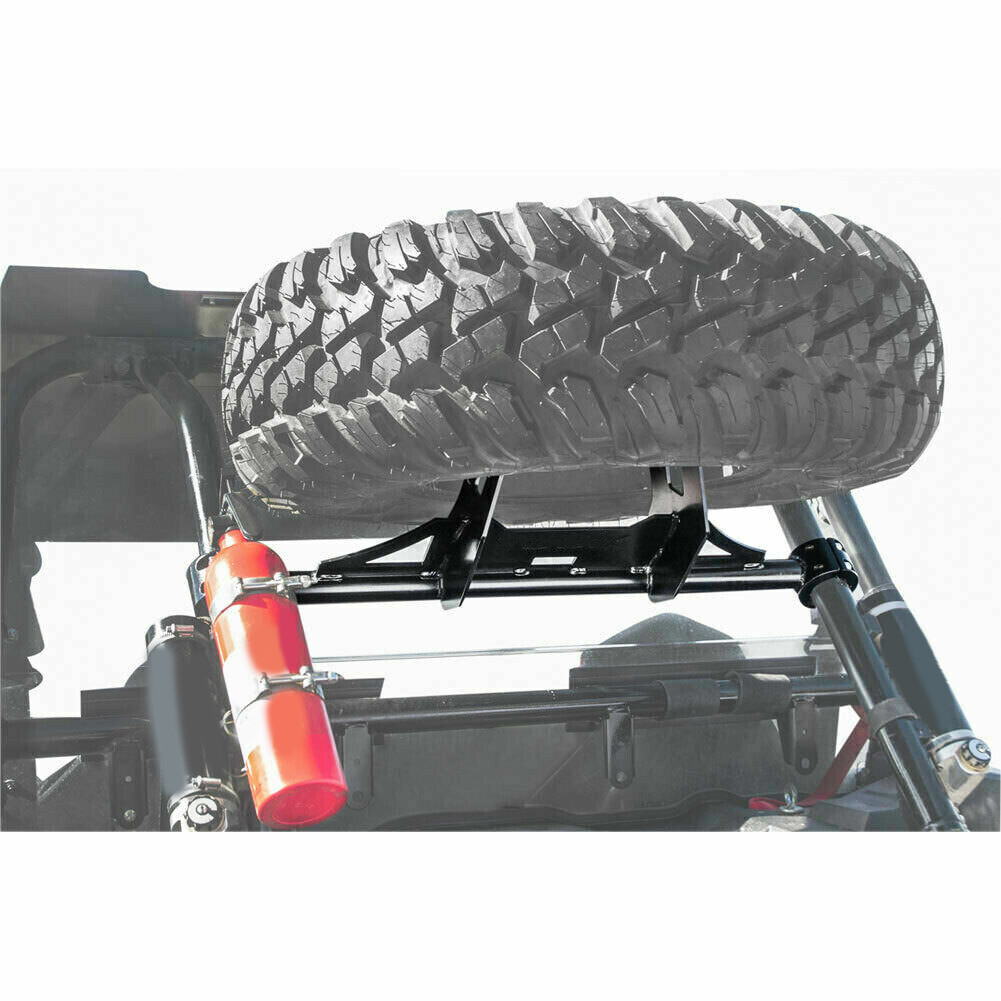 UTV Spare Tire Carrier Mount Rack For 14-23 POLARIS RZR XP 1000 TURBO XP 4