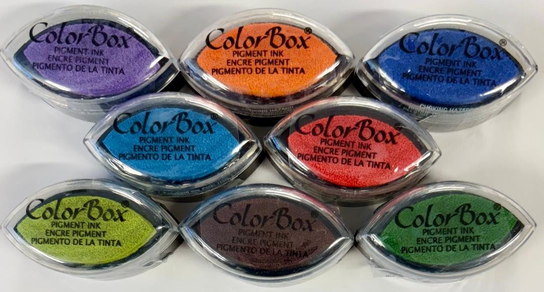ColorBox Cat's Eye Pigment Ink Set ~ 8 Colors in Set!