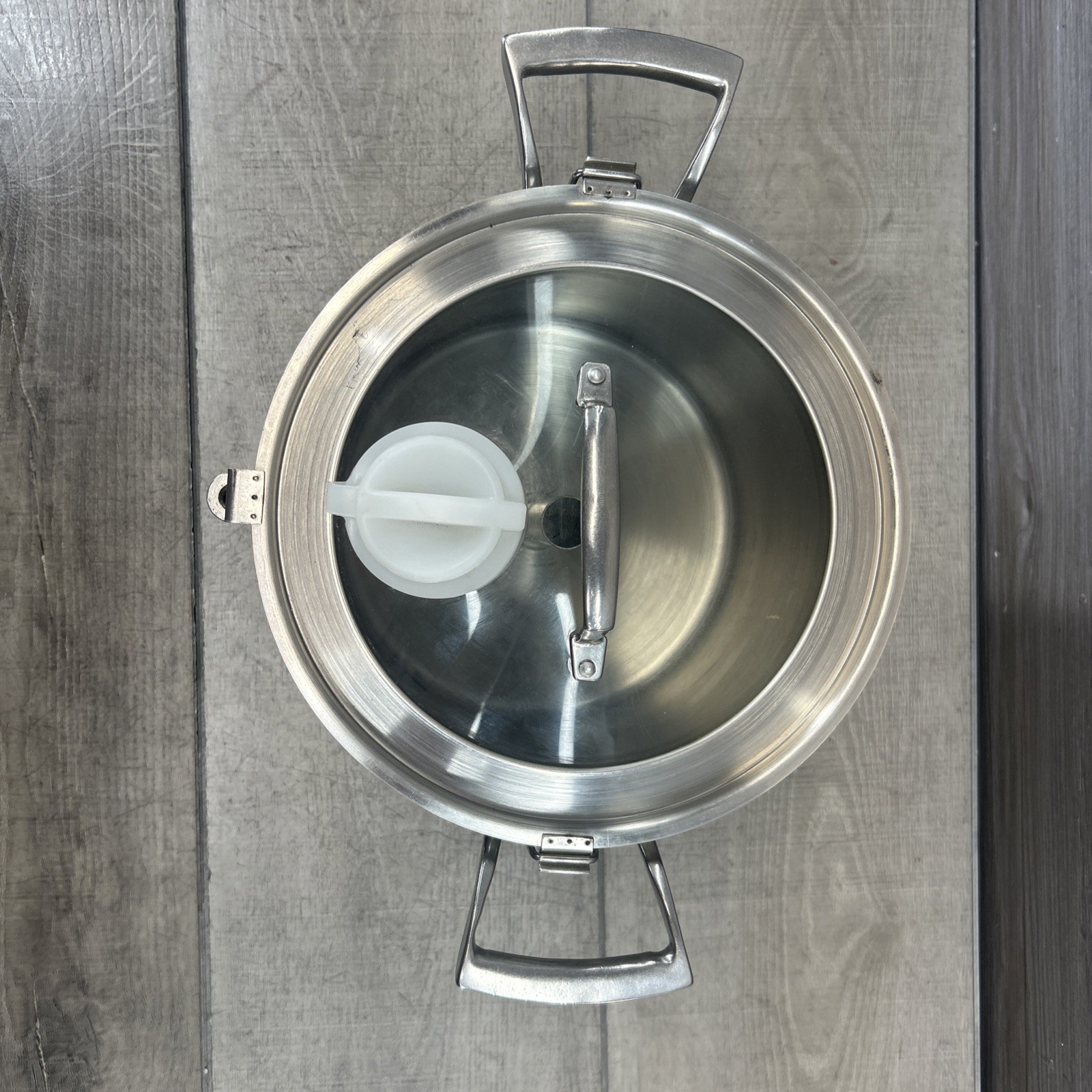 Commercial Food Processor Lot 10.6 Quart Bucket Blades Lid Stainless NO MOTOR