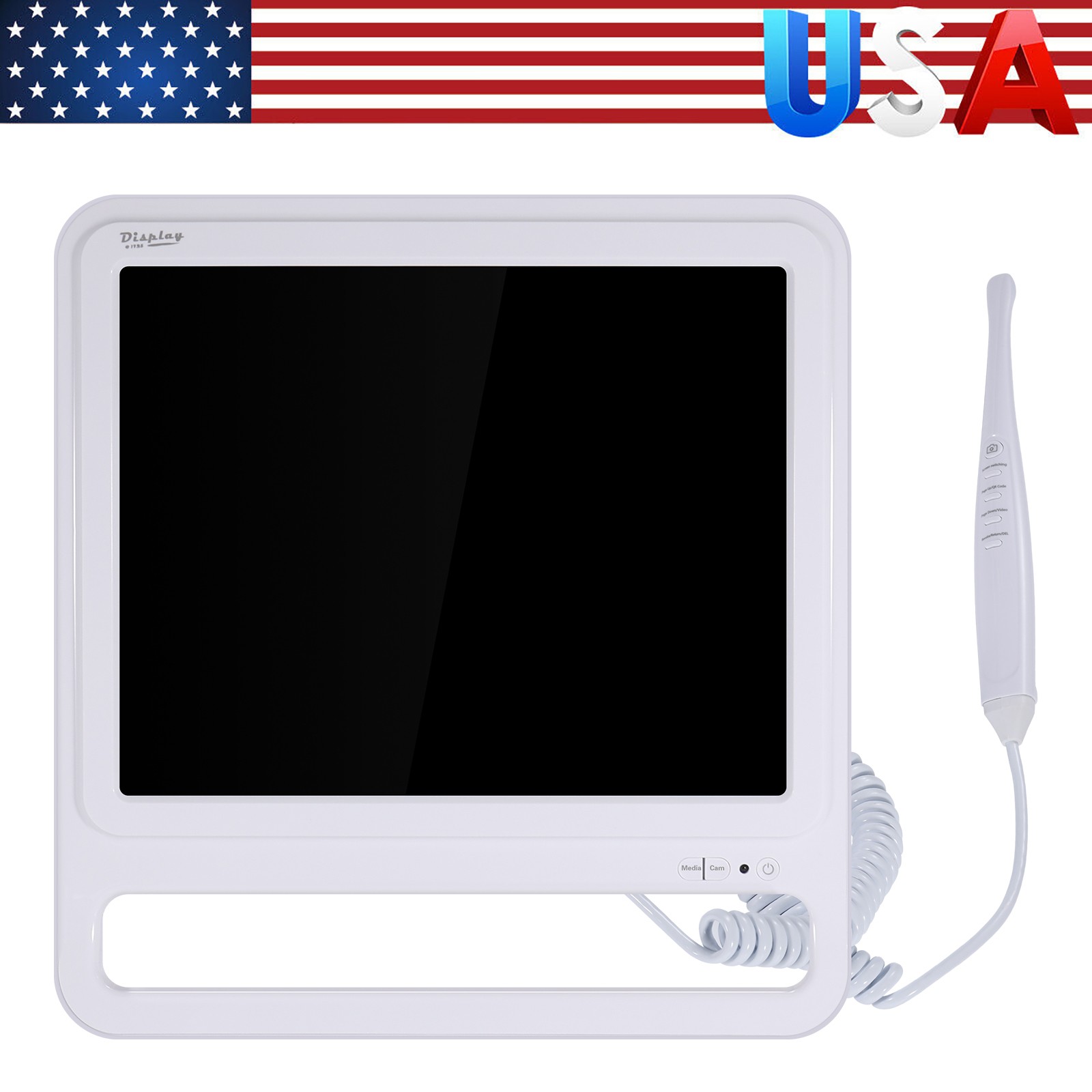 Dental Intra Oral Camera 17 Screen Wifi +Smart Focus + 8Lens+Ultra HD