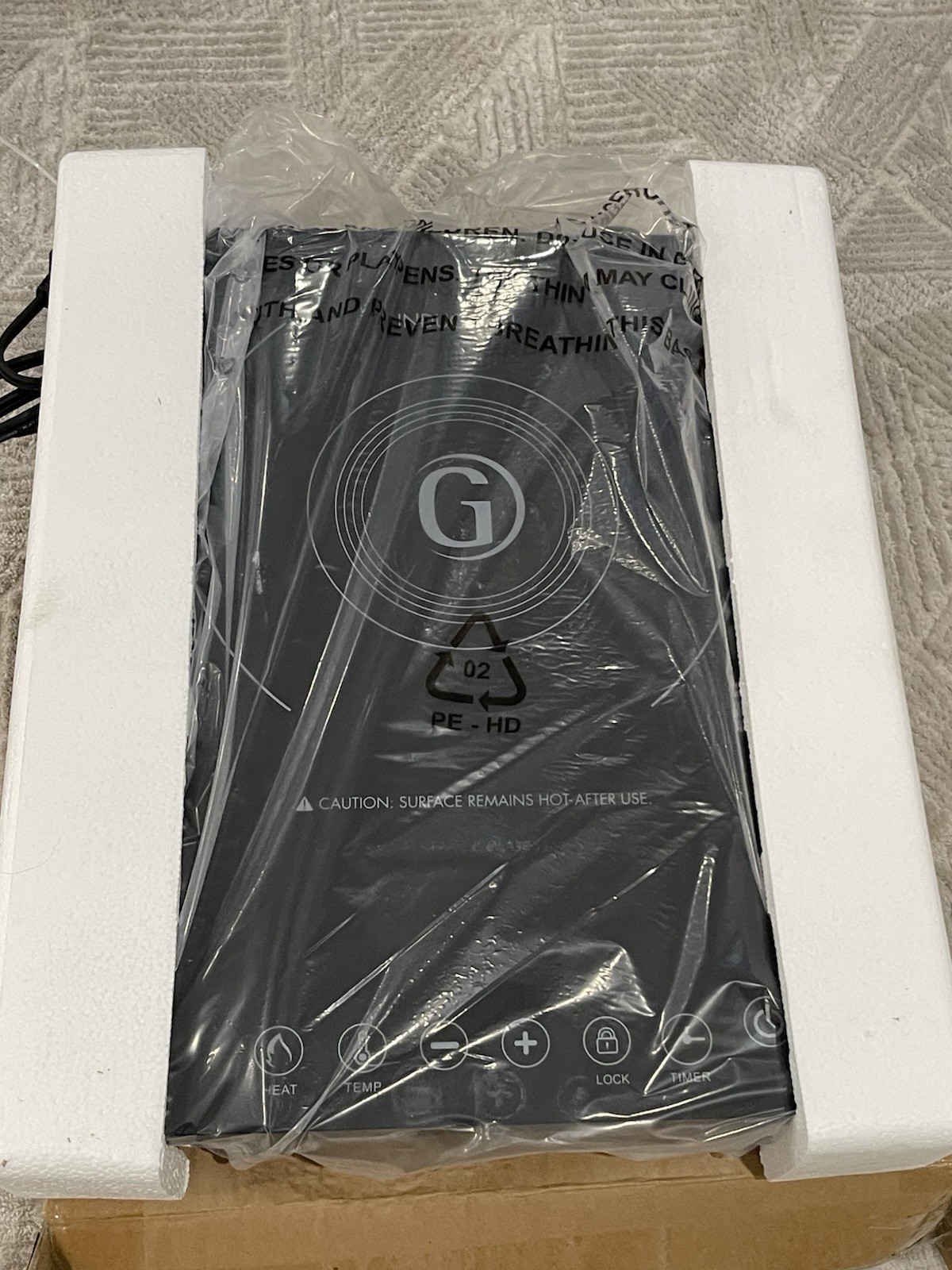 GreenPan Green Pan Induction Cooktop CC006005-002 Portable 1800W