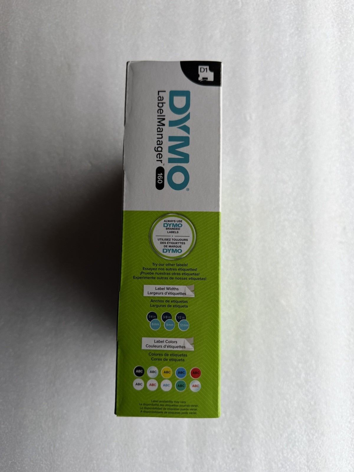 New DYMO LabelManager 160 D1 Label Maker Sealed Box