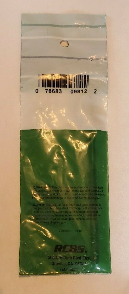 RCBS 09812 EXP-Decapping Unit Replacement Decapping Unit for 30 Cal *SHIPS FAST*