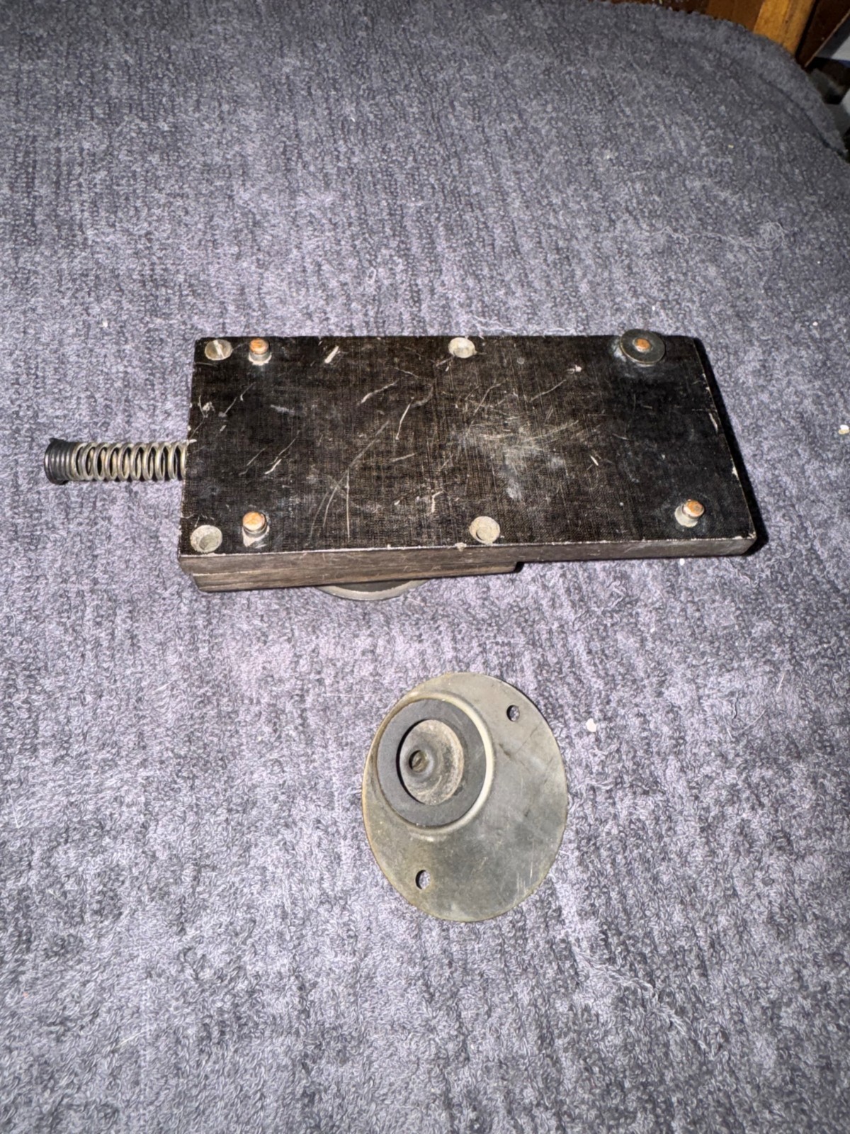 WW2 British Manpack Radio ham Transceiver Morse Code Telegraph Key Flameproof