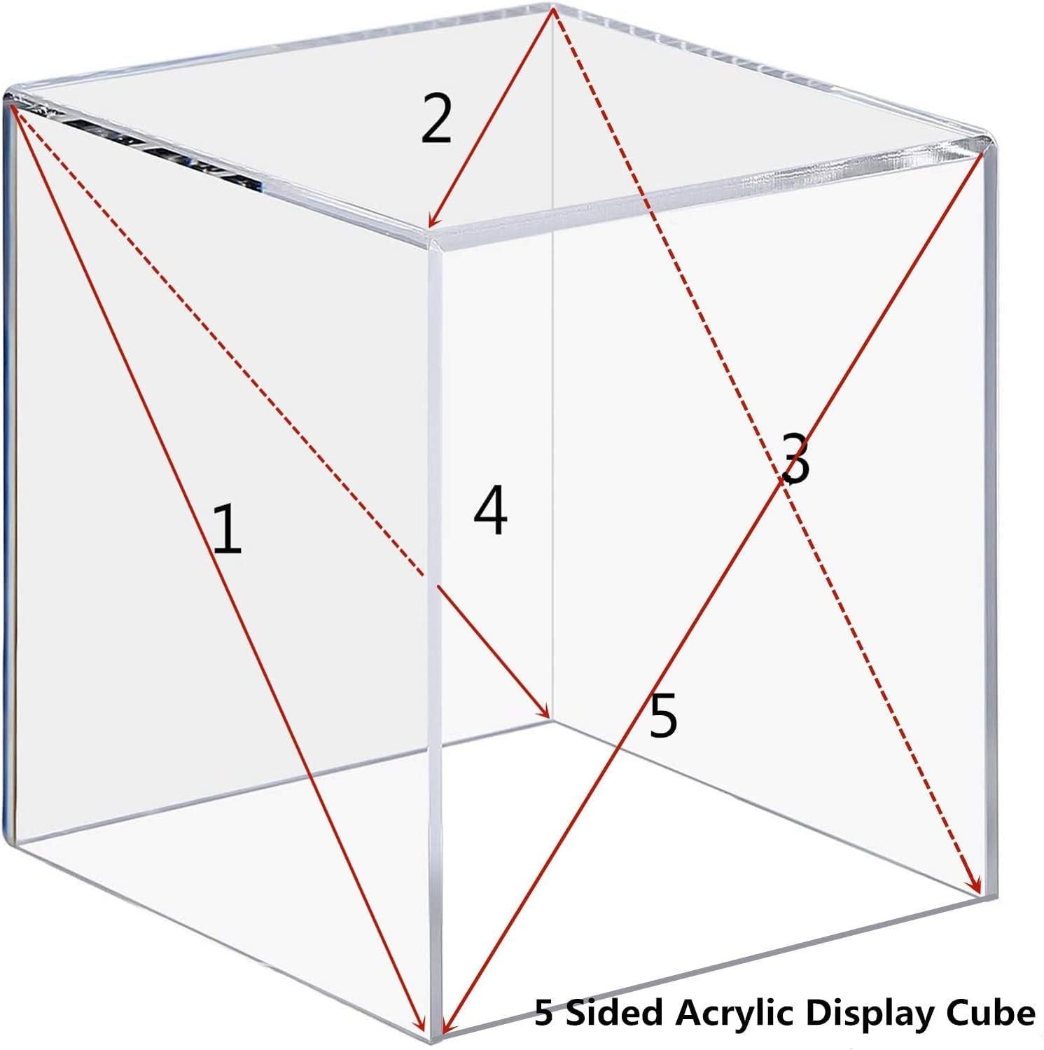 Acrylic Food Risers for Buffet Table - 3 Sizes