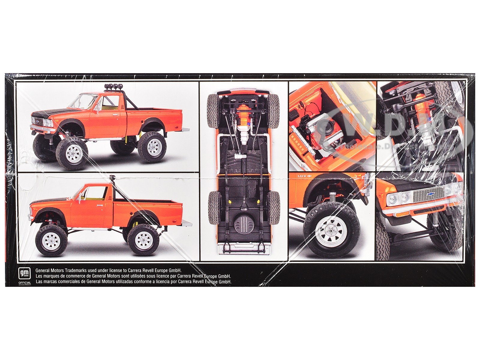 LEVEL 4 MODEL KIT CHEVROLET LUV 4X4 PICKUP HIGH ROLLER 1/24 BY REVELL 14576