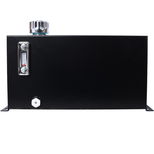 10 Gallon Hydraulic Fluid Tank Steel Reservoir Strainer Gauge Tractor Truck