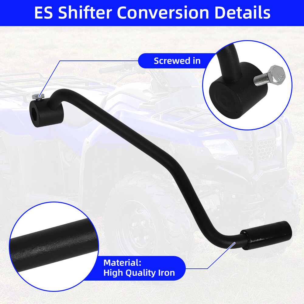 Manual To Foot Shift Conversion Kit For Honda Foreman Rancher 350 450 500 ES ATV