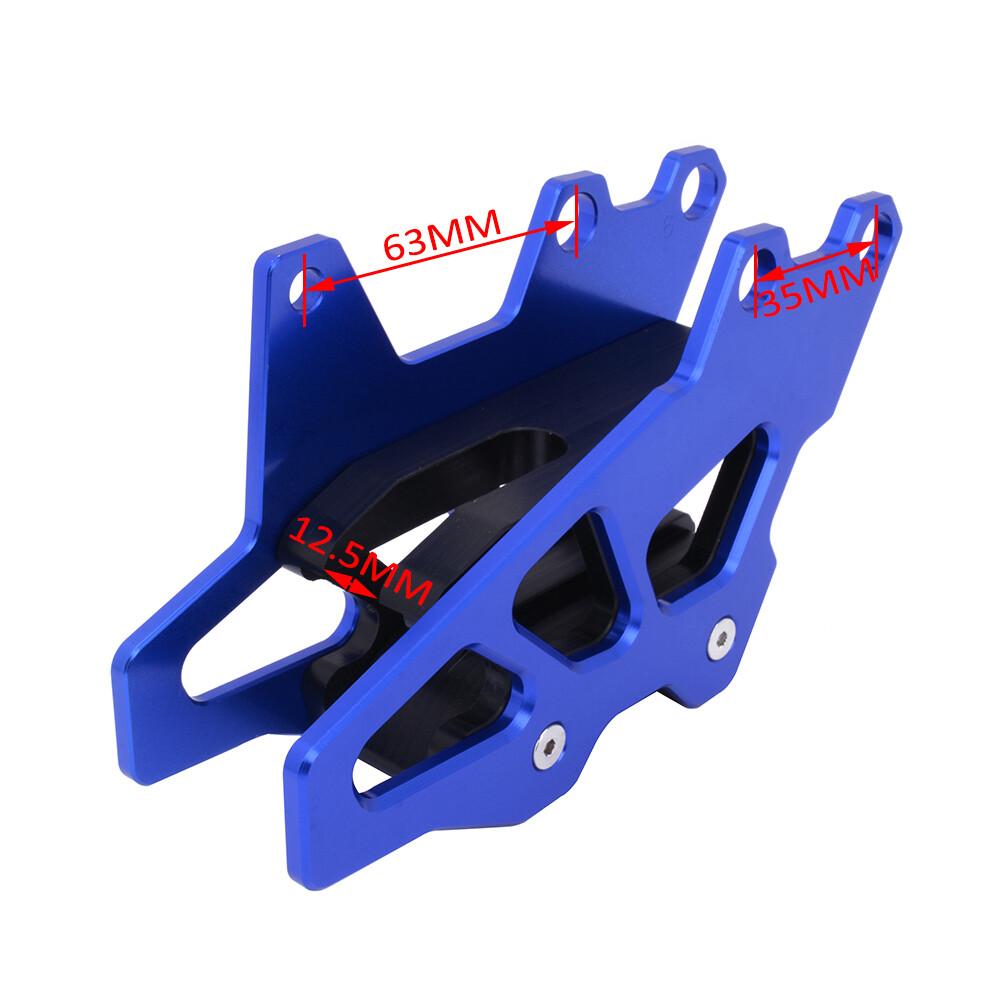 CNC Chain Guard Guide Protector For YZ125 YZ250 1997-2007 YZ250F 2001-2006 Blue