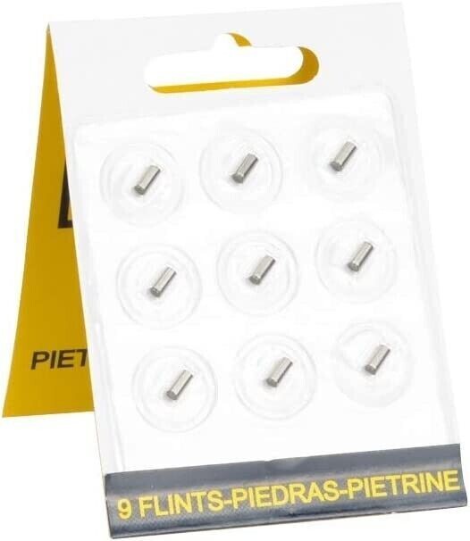 1 Pack, 9 Flints Authentic Replacement CLIPPER Lighter Flint For Zippo, Clipper