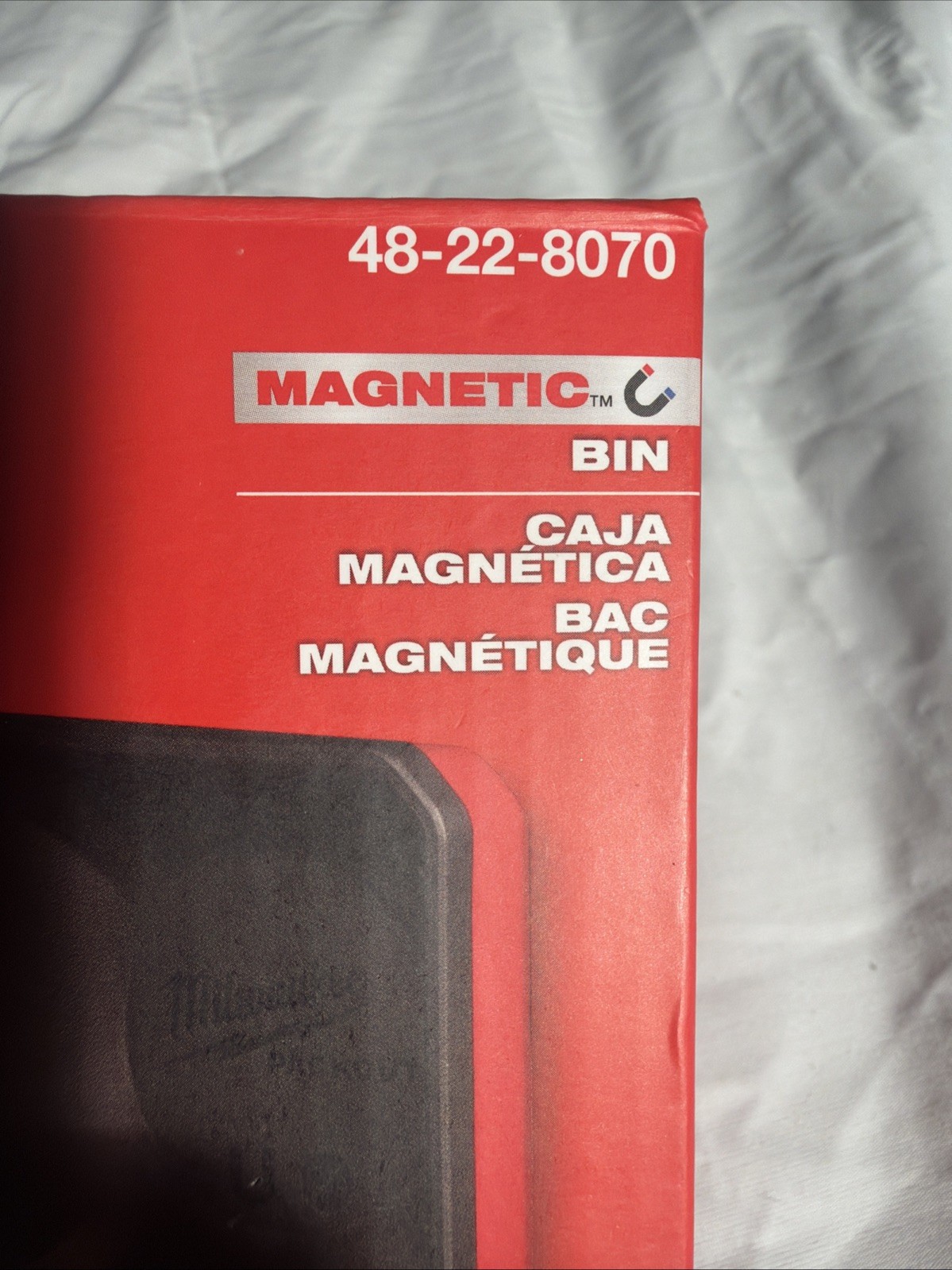 NEW Milwaukee 48-22-8070 PACKOUT Magnetic Wall Mounted Bin