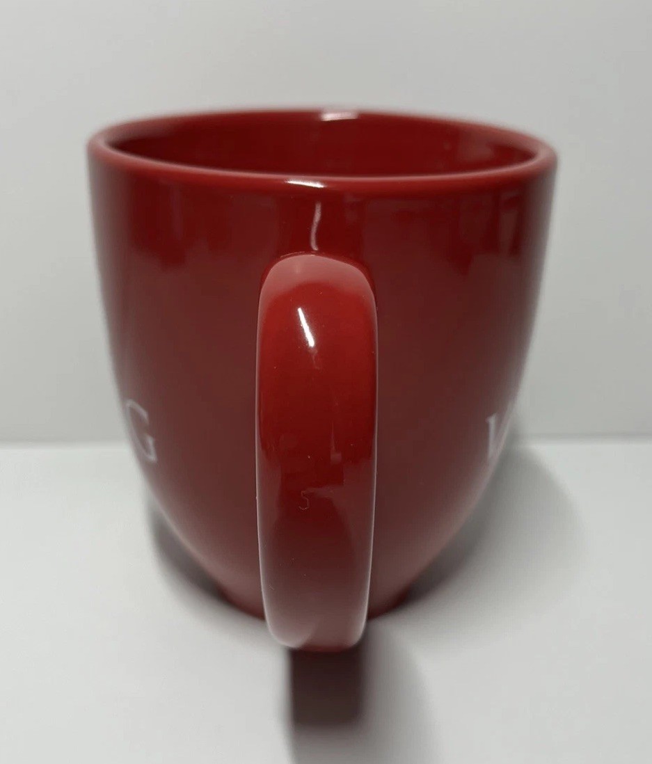 Viking Cruise Line Red Coffee Tea Mug Cup Drinkware Big 14oz NEW