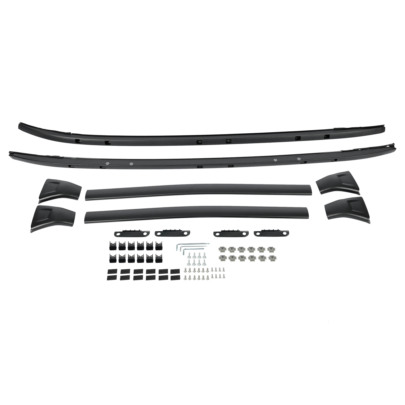 220 LBS Roof Racks Cross Bar Side Rail Fit for Mazda CX-5 CX5 2017-2024 Aluminum