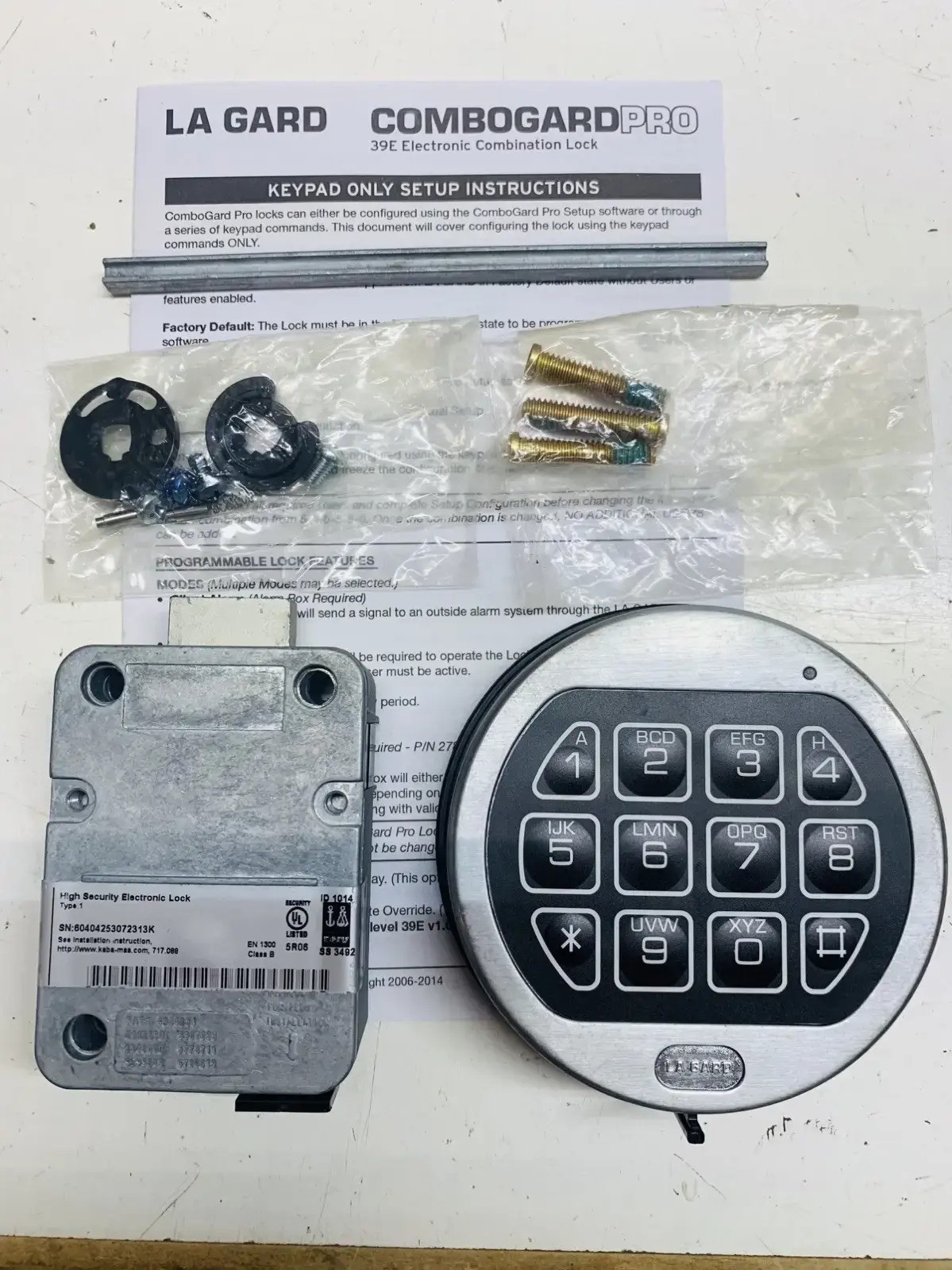 La Gard ComboGard Pro 39E w/3750 Lockbody