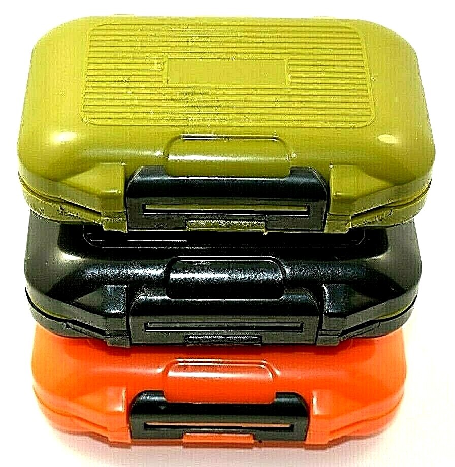 Fishing Tackle Box Lure Waterproof Compartments 2 Layer Storage Hard Case Hook