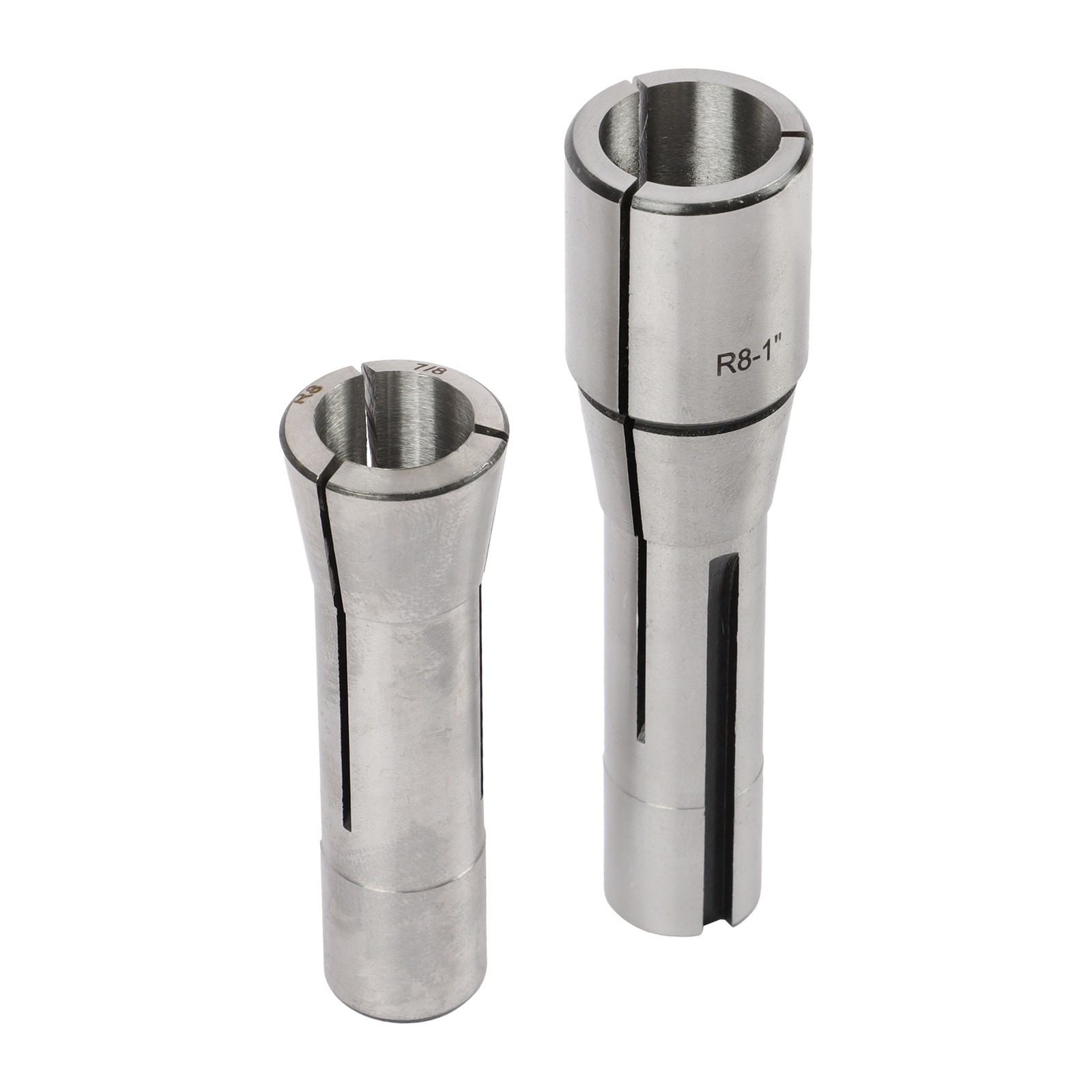 8PC R8 Collet Set 1/8" 1/4" 3/8" 1/2" 5/8" 3/4" 7/8" High Precision