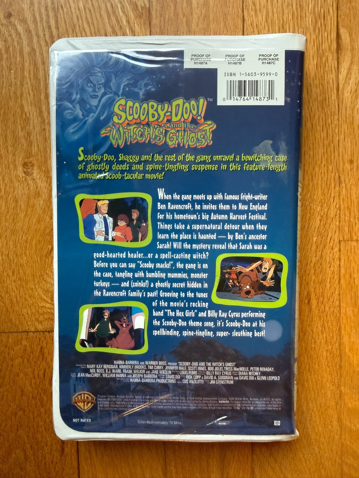 SCOOBY-DOO! and the WITCH'S GHOST - Clamshell 1999 - WB