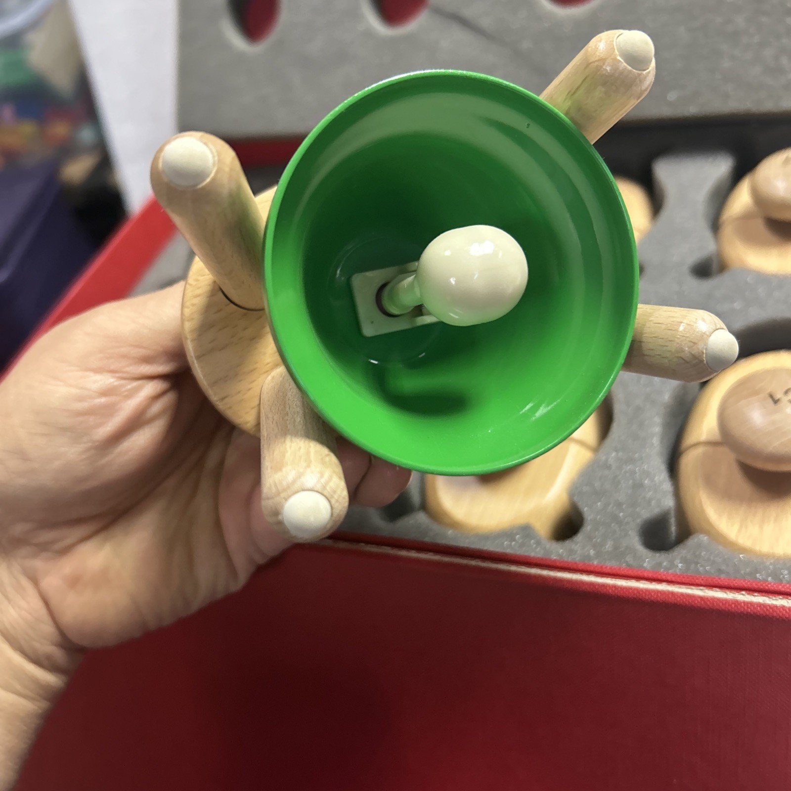 Playme PAT BELLS Musical 8 Bell Set For Visual & Auditory Musical Toy -