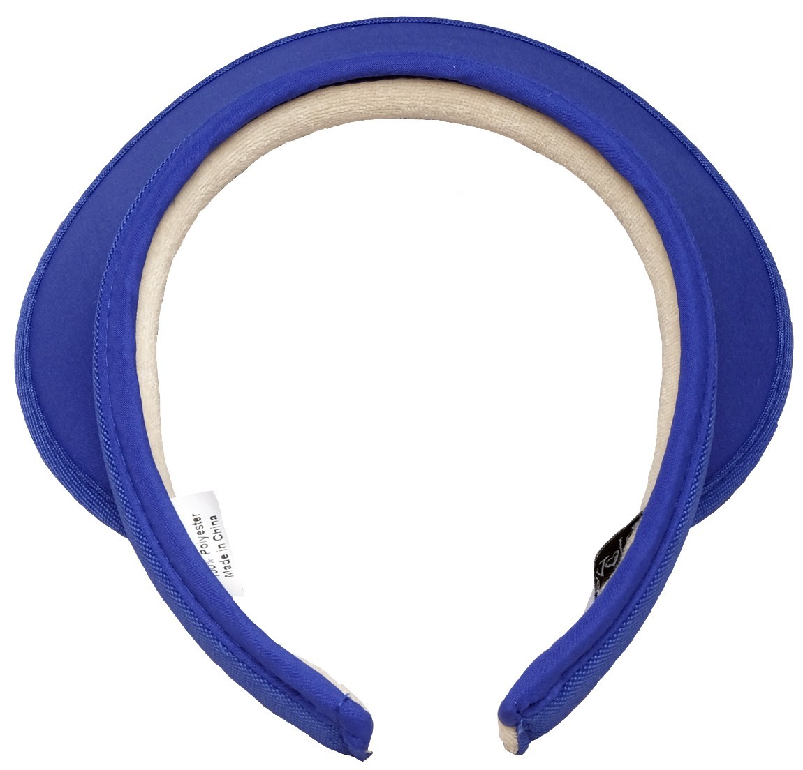 Ladies, slide on/clip on, no headache, solid color visors