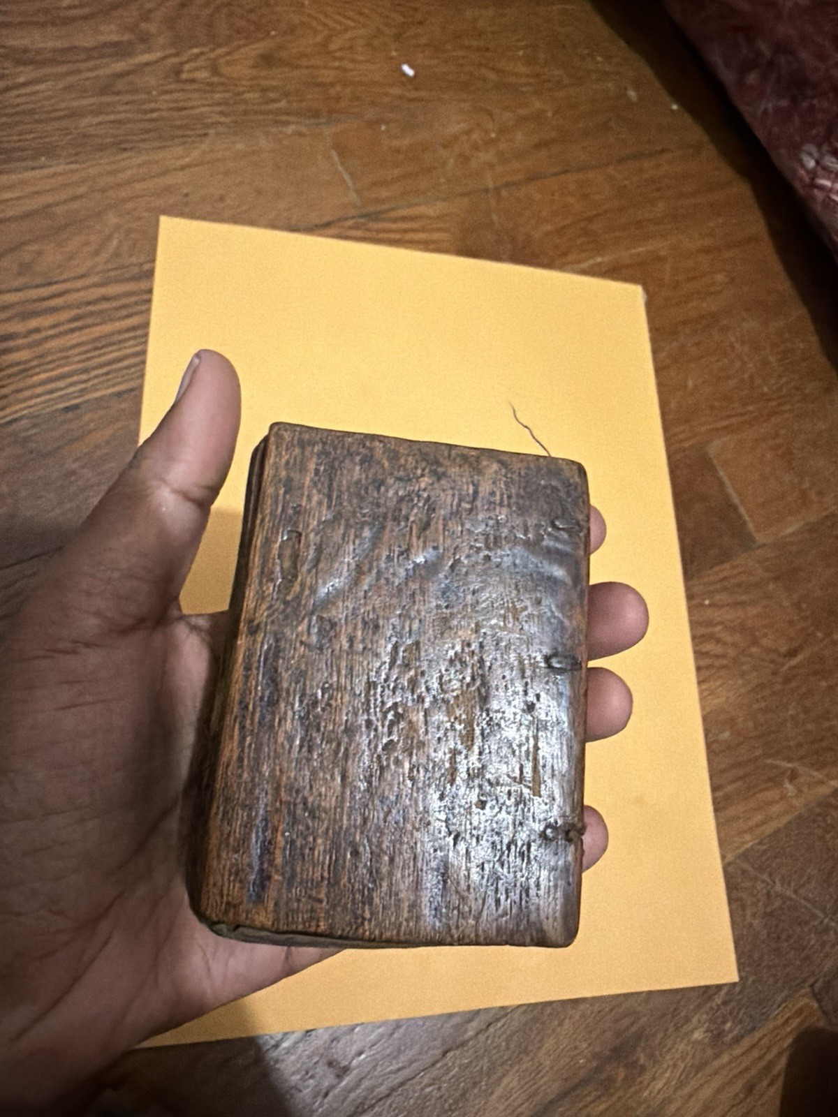 Antique Mini Ethiopian Bible – Ge’ez Script on Vellum Hand-written