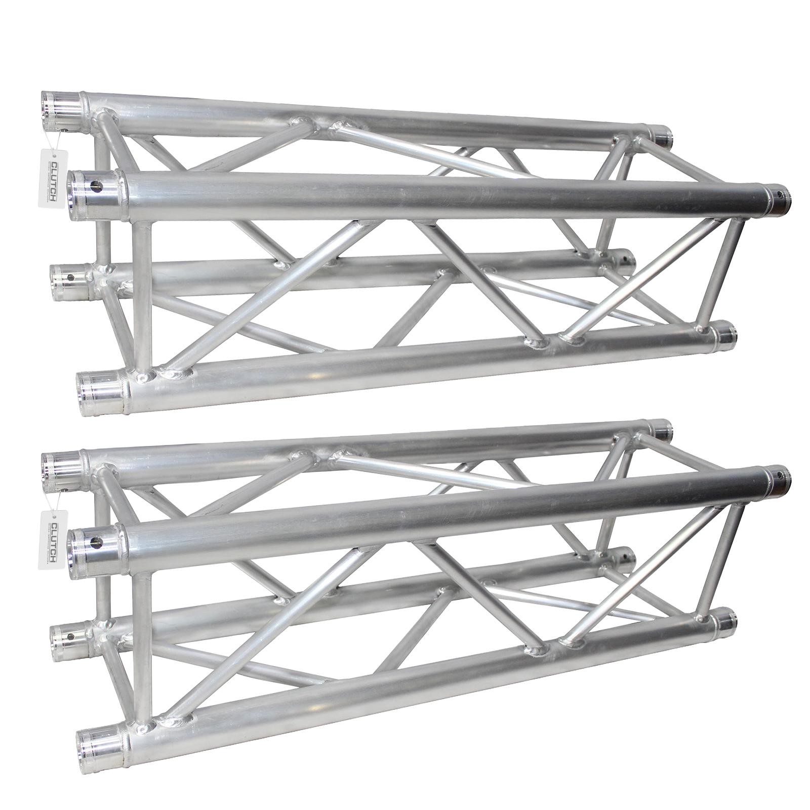 3.28ft/1.0M Lighting Stand Stage Square Aluminum F34 Box Truss Segments Pair