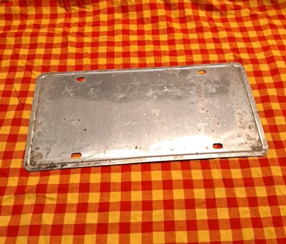 1 Vintage TEXAS State license plate used TX GKS-3469