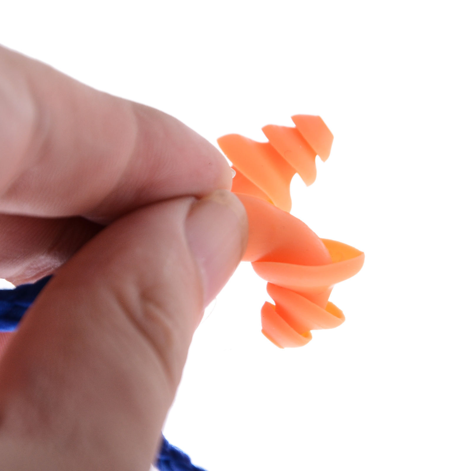 20 Pairs Soft Silicone Corded Ear Plugs Reusable Travel Sleep Noise Earplugs