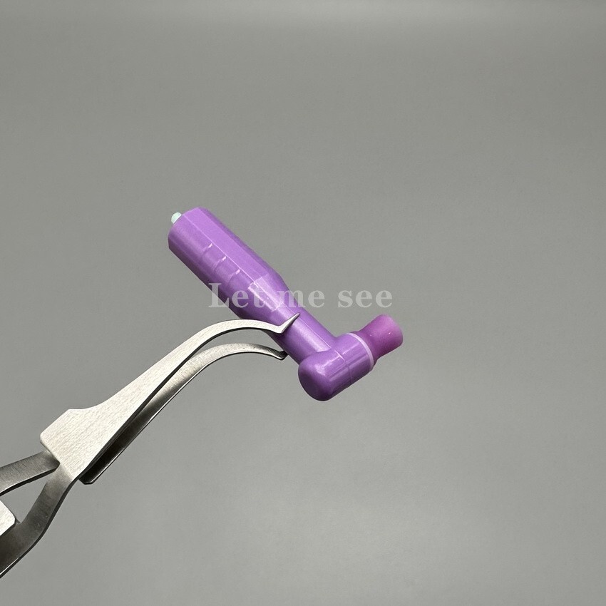 Dental Disposable Prophy Angles Soft Cup Latex Free 90° Polishing Cups Purple